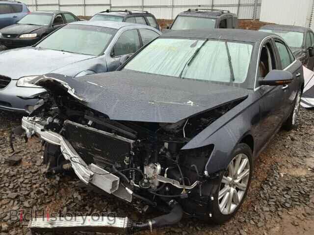 2013 AUDI A6 - VIN: WAUGFAFC4DN037188 - Фото 2