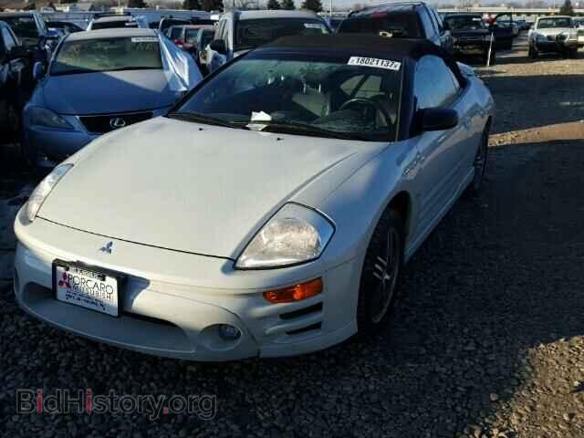 2003 MITSUBISHI ECLIPSE - VIN: 4A3AE75H23E186660 - Фото 2