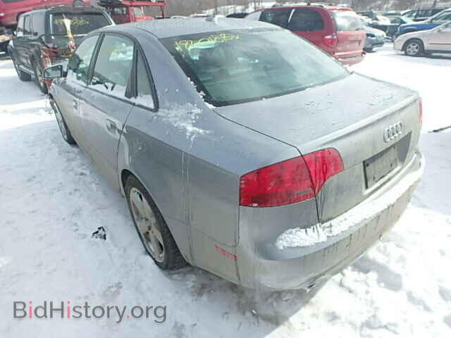 2007 AUDI A4 - VIN: WAUEF78E37A128537 - Фото 3