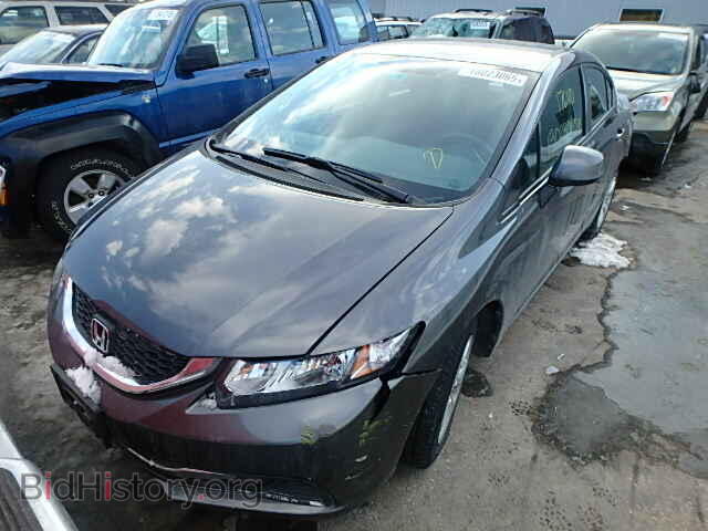 2013 HONDA CIVIC - VIN: 2HGFB2F55DH594686 - Фото 2
