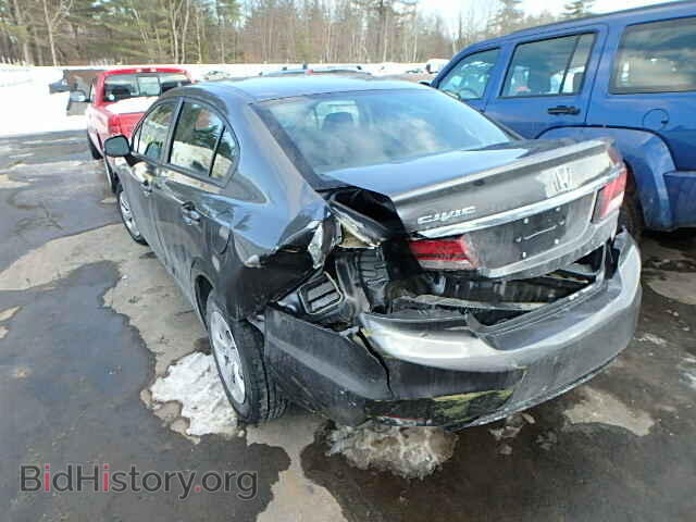 2013 HONDA CIVIC - VIN: 2HGFB2F55DH594686 - Фото 3