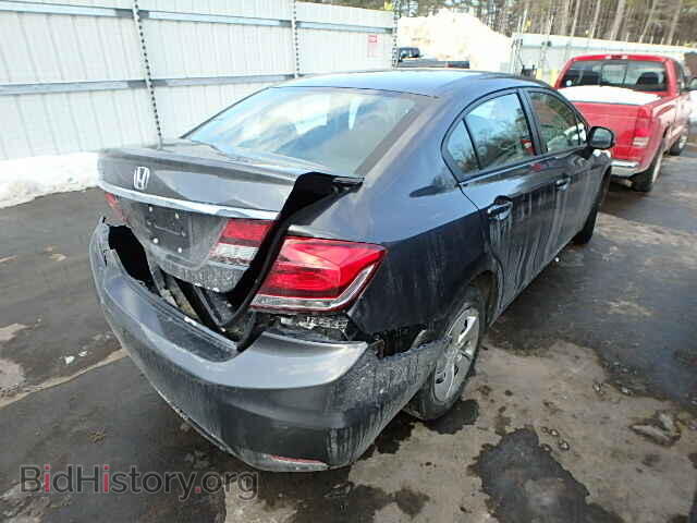 2013 HONDA CIVIC - VIN: 2HGFB2F55DH594686 - Фото 4