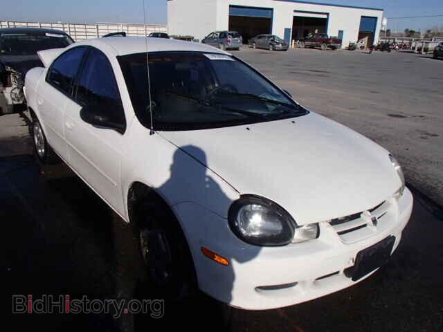 Фотография 1B3ES26C42D531955 - DODGE NEON 2002