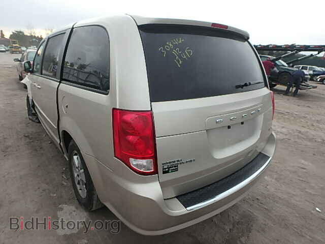 2013 DODGE CARAVAN - VIN: 2C4RDGCGXDR520618 - Фото 3