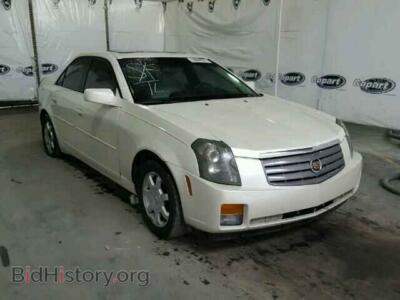 2004 Cadillac CTS, белый — VIN 1G6DM577640155621, Copart