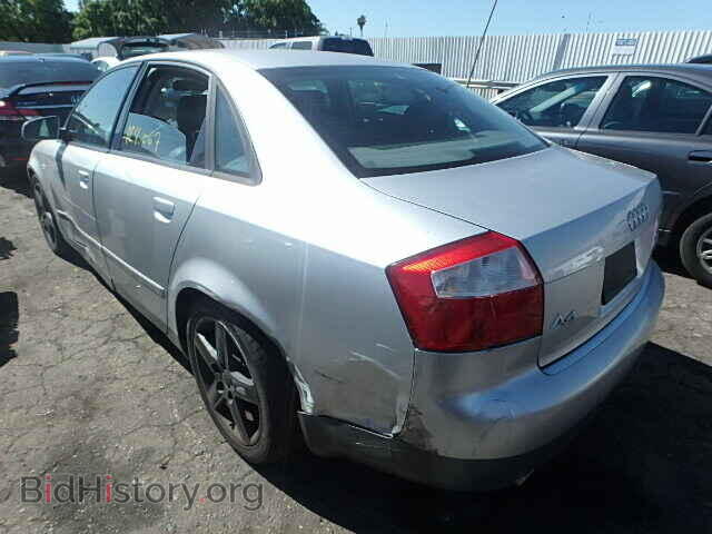 2002 AUDI A4 - VIN: WAULC68E12A105244 - Фото 3