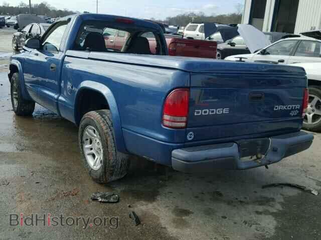 2004 DODGE DAKOTA - VIN: 1D7FL16K44S507158 - Фото 3