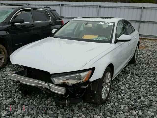 2014 AUDI A6 - VIN: WAUGFAFC2EN077223 - Фото 2