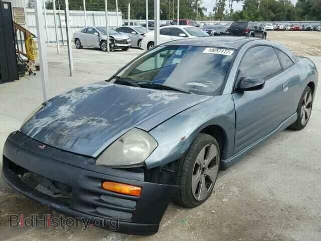 2001 MITSUBISHI ECLIPSE - VIN: 4A3AC54H21E038324 - Фото 2