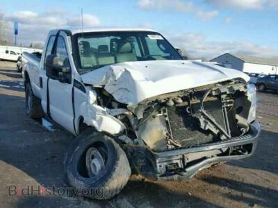 2012 Ford F250 F250 Super, white — VIN 1FT7X2B61CEC86049, Copart