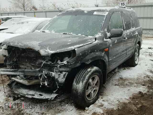 2007 HONDA PILOT - VIN: 2HKYF18667H530079 - Фото 2