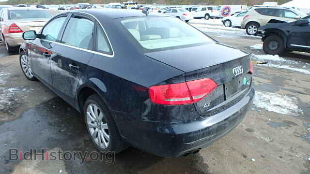 2011 AUDI A4 - VIN: WAUFFAFL4BN014504 - Фото 3