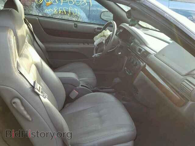 2001 CHRYSLER SEBRING - VIN: 1C3EL55U61N725343 - Фото 5