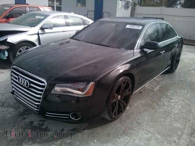 2011 AUDI A8 - VIN: WAURVAFDXBN005427 - Фото 2