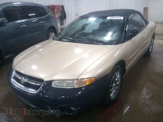 1998 CHRYSLER SEBRING - VIN: 3C3EL55H2WT302446 - Фото 2