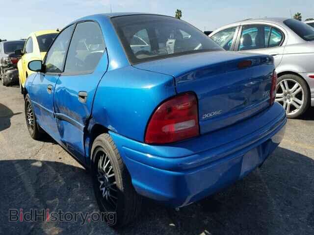 1998 DODGE NEON - VIN: 3B3ES47C8WT341070 - Фото 3