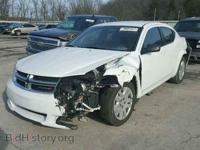 2013 DODGE AVENGER - VIN: 1C3CDZAB4DN677362 - Фото 2