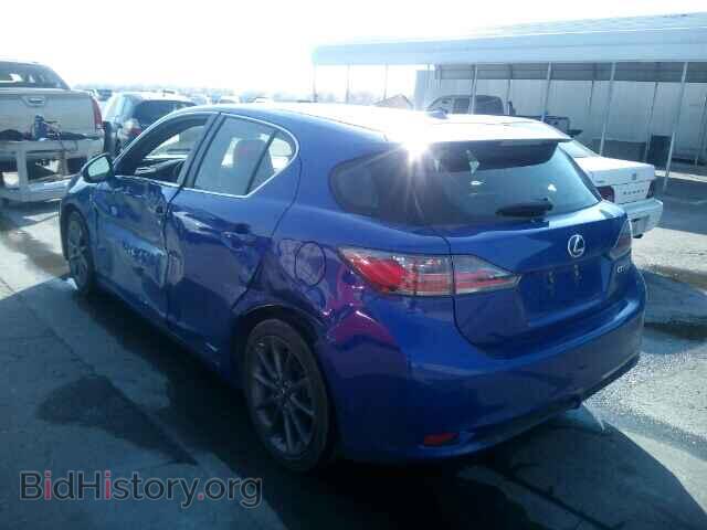 2012 LEXUS CT 200 - VIN: JTHKD5BH5C2074843 - Фото 3