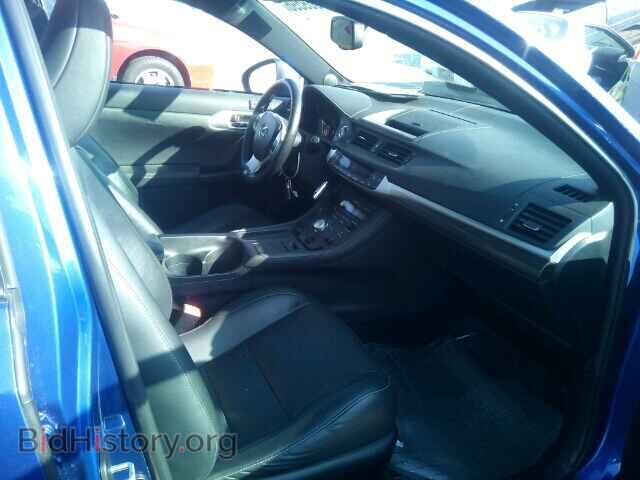 2012 LEXUS CT 200 - VIN: JTHKD5BH5C2074843 - Фото 5