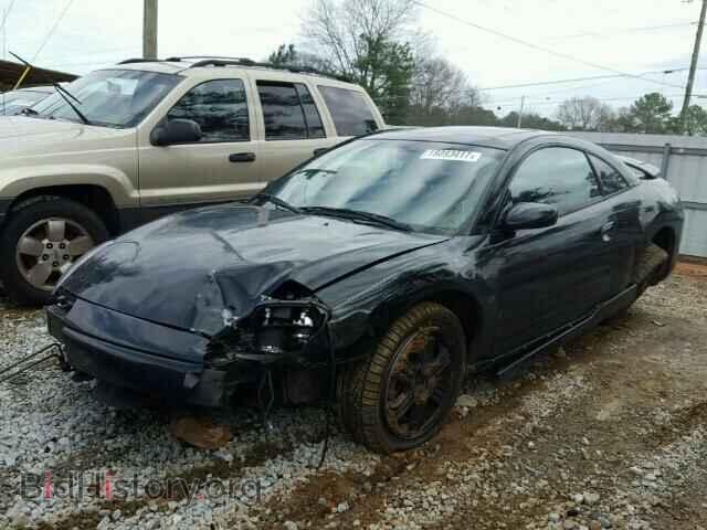 2001 MITSUBISHI ECLIPSE - VIN: 4A3AC54H71E029134 - Фото 2