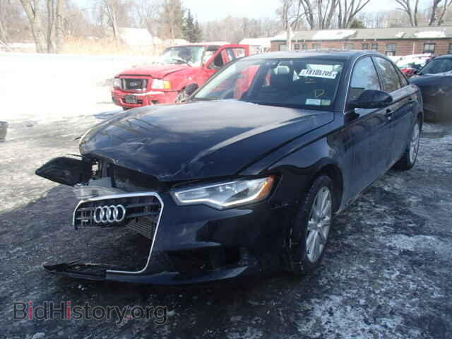 2014 AUDI A6 - VIN: WAUFFAFC4EN105874 - Фото 2