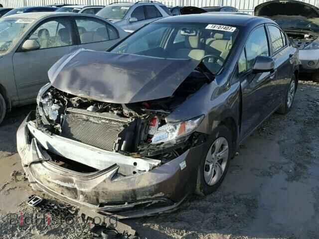 2013 HONDA CIVIC - VIN: 2HGFB2F48DH044194 - Фото 2