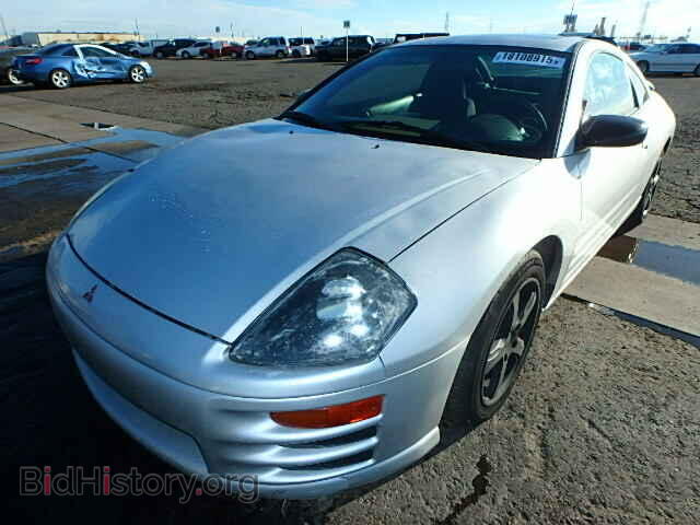 2001 MITSUBISHI ECLIPSE - VIN: 4A3AC44G61E112040 - Фото 2