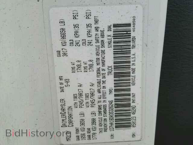 2003 DODGE RAM 1500 - VIN: 1D7HA18D03S326246 - Photo 9