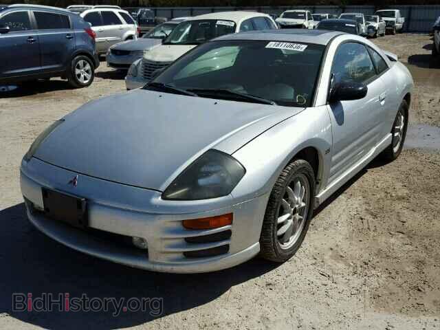 2001 MITSUBISHI ECLIPSE - VIN: 4A3AC54H81E149850 - Фото 2