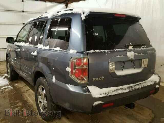 2007 HONDA PILOT - VIN: 2HKYF18557H534065 - Фото 3