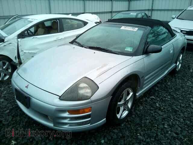 2001 MITSUBISHI ECLIPSE - VIN: 4A3AE55H61E006243 - Фото 2