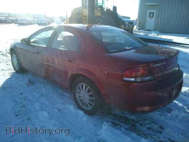 2002 CHRYSLER SEBRING - VIN: 1C3EL56RX2N203925 - Фото 3