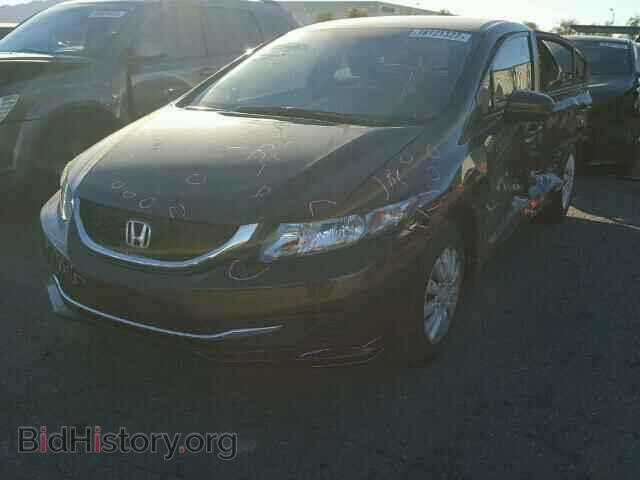 2014 HONDA CIVIC - VIN: 2HGFB2F55EH522193 - Фото 2