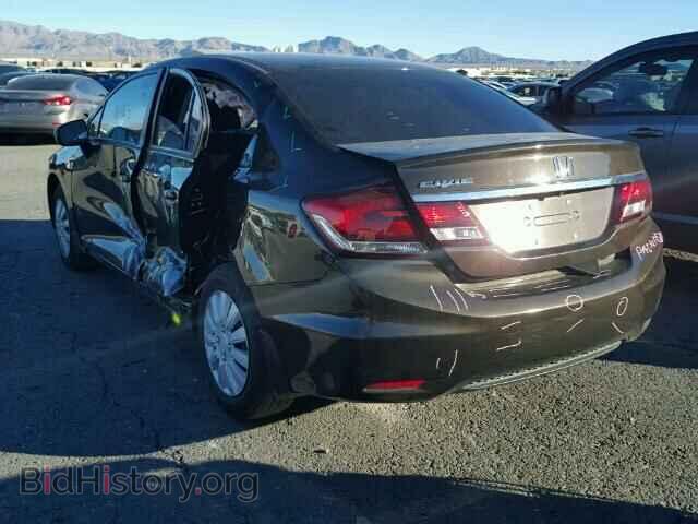 2014 HONDA CIVIC - VIN: 2HGFB2F55EH522193 - Фото 3