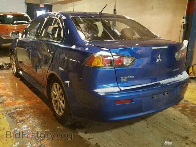 2012 MITSUBISHI LANCER - VIN: JA32V2FW6CU017592 - Фото 3
