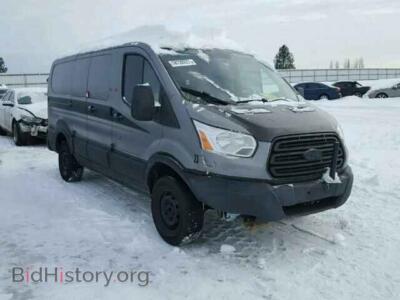2015 Ford TRANSIT CO Transit T-, черный — VIN 1FTNR1ZM5FKA77371, Copart