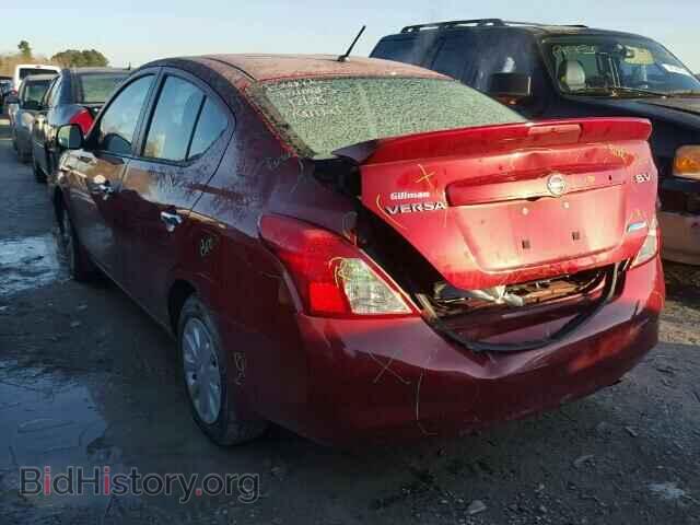 2013 NISSAN VERSA - VIN: 3N1CN7AP1DL822689 - Фото 3