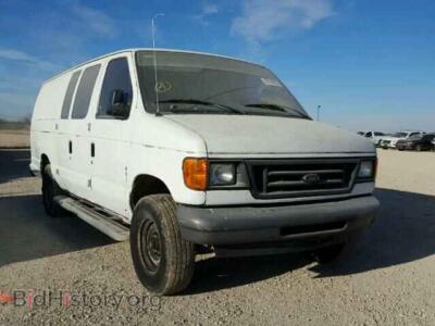 2007 Ford ECONOLINE, белый — VIN 1FTNS24W07DB09247, Copart
