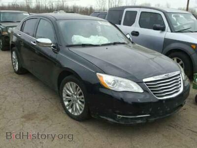 2011 Chrysler 200 200 Limite, black — VIN 1C3BC2FBXBN550191, Copart