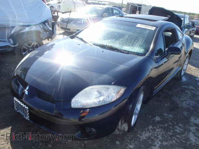 2007 MITSUBISHI ECLIPSE - VIN: 4A3AK24F67E005268 - Фото 2