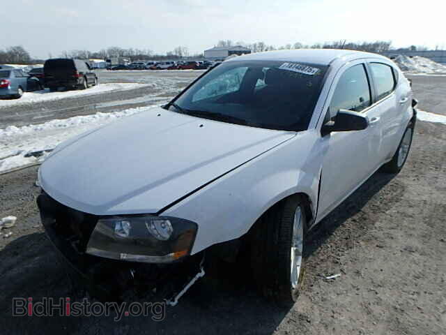 2014 DODGE AVENGER - VIN: 1C3CDZAB1EN149523 - Фото 2