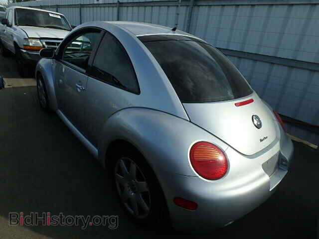 2002 VOLKSWAGEN BEETLE - VIN: 3VWDD21C82M411573 - Фото 3