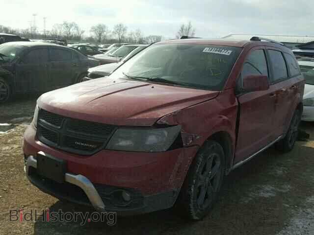 2015 DODGE JOURNEY - VIN: 3C4PDCGGXFT650683 - Фото 2