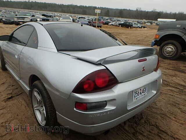 2001 MITSUBISHI ECLIPSE - VIN: 4A3AC54H61E071553 - Фото 3