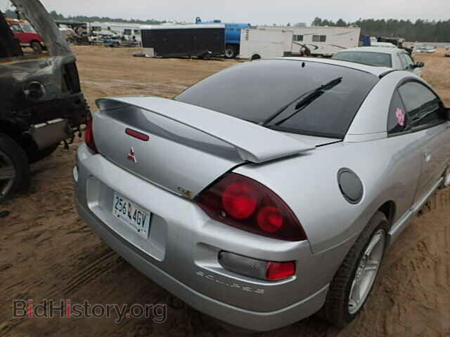 2001 MITSUBISHI ECLIPSE - VIN: 4A3AC54H61E071553 - Фото 4