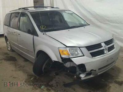 2010 Dodge CARAVAN Grand Cara, silver — VIN 2D4RN5D19AR475746, Copart