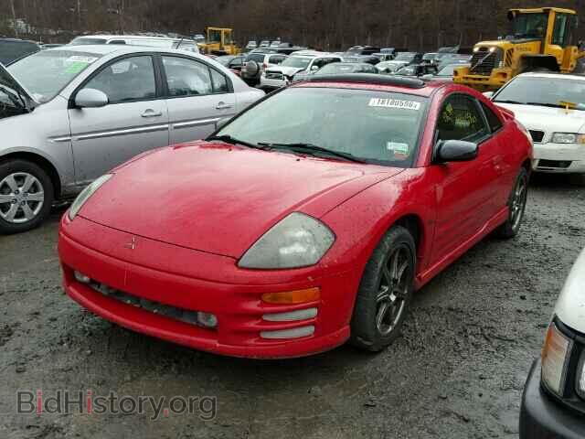 2001 MITSUBISHI ECLIPSE - VIN: 4A3AC54H61E027407 - Photo 2