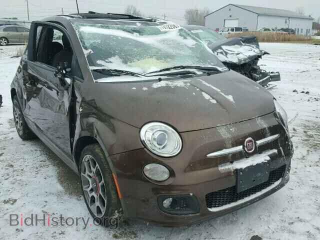 Фотография 3C3CFFBR1CT126891 - FIAT 500 2012