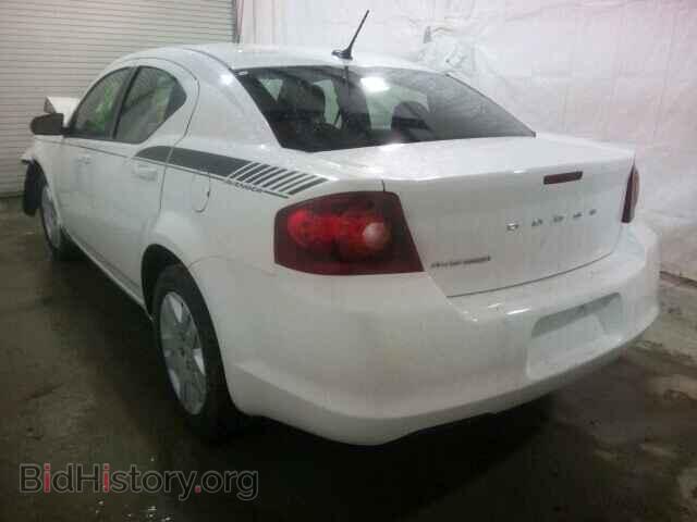 2014 DODGE AVENGER - VIN: 1C3CDZAB9EN106838 - Фото 3