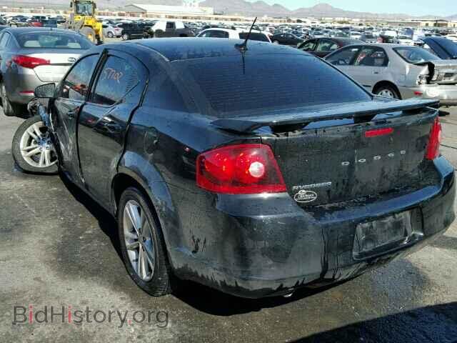 2012 DODGE AVENGER - VIN: 1C3CDZAG6CN255698 - Фото 3